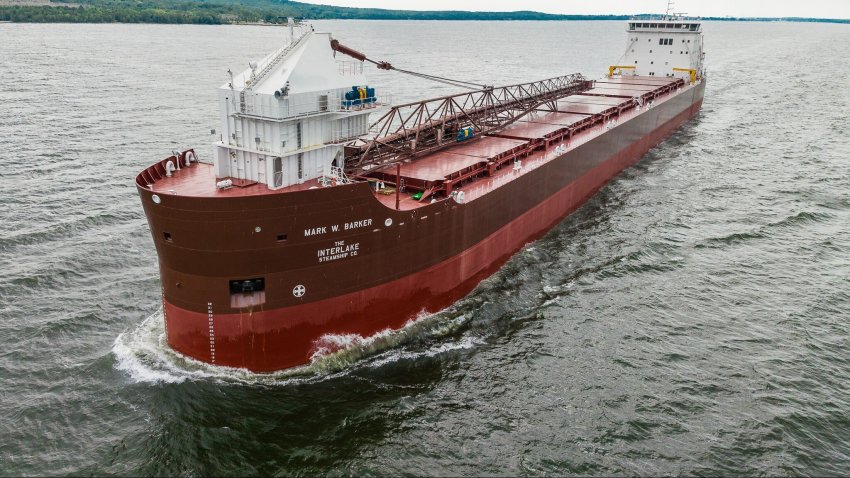 The MV Mark W. Barker is a large diesel-powered lake freighter owned and operated by The Interlake Steamship Company.