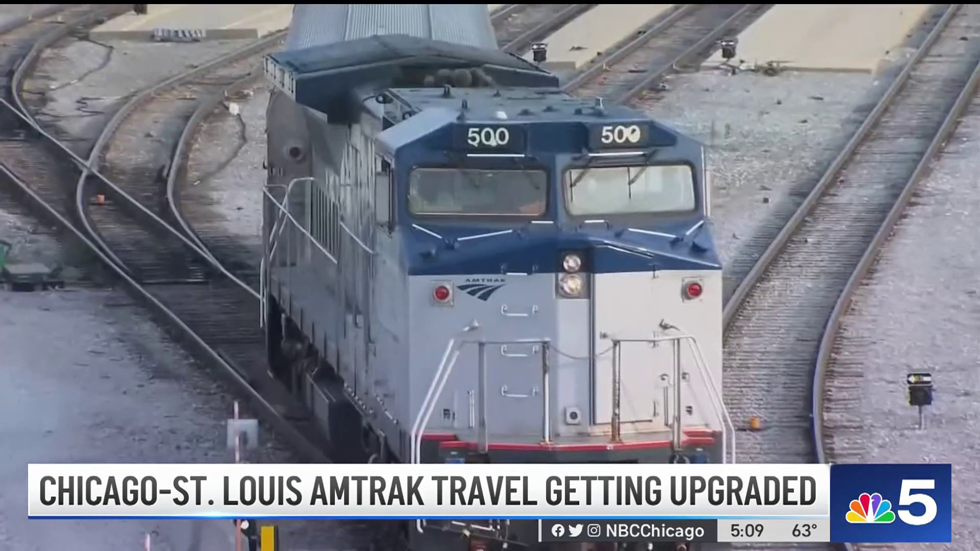 Schedule changes to take effect as Amtrak trains run at 110 MPH between Chicago St. Louis