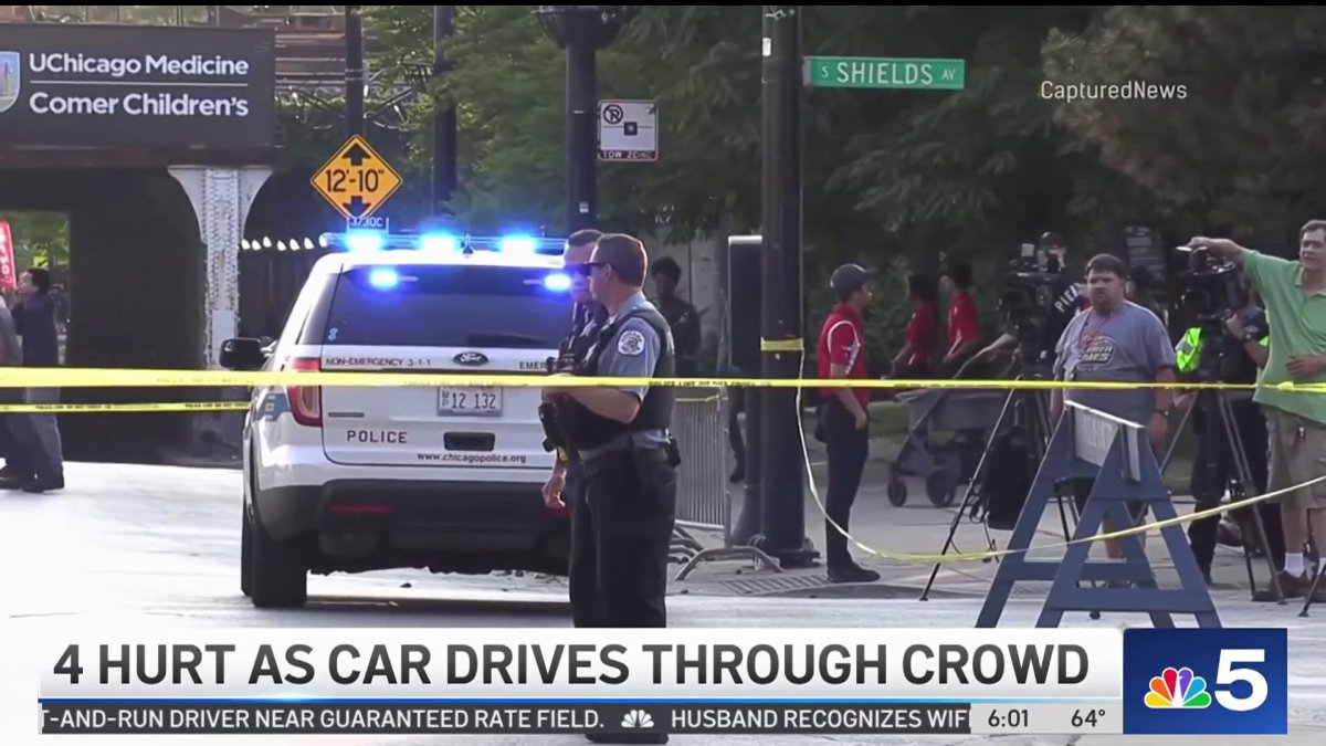 Man struck by vehicle outside White Sox game shares harrowing account – NBC  Chicago