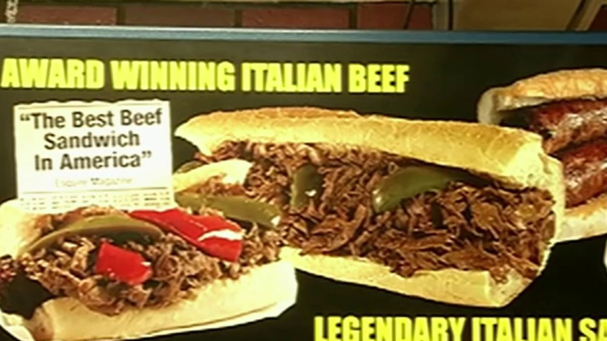 Where can you get the best Italian beef in Chicago area? New ranking