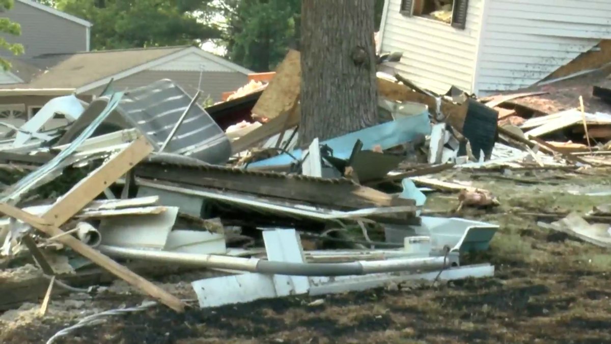 Home Destroyed In Illinois Gas Explosion, No Injuries Reported As 