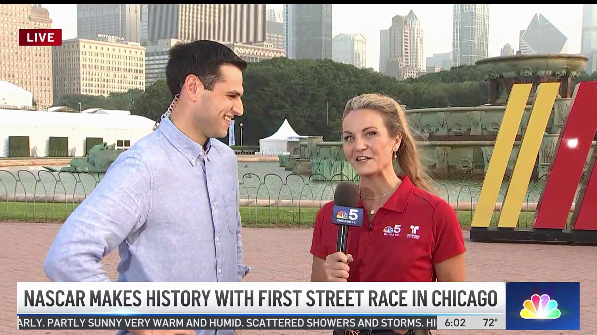 NBC News Jesse Kirsch previews the NASCAR Chicago Street Race
