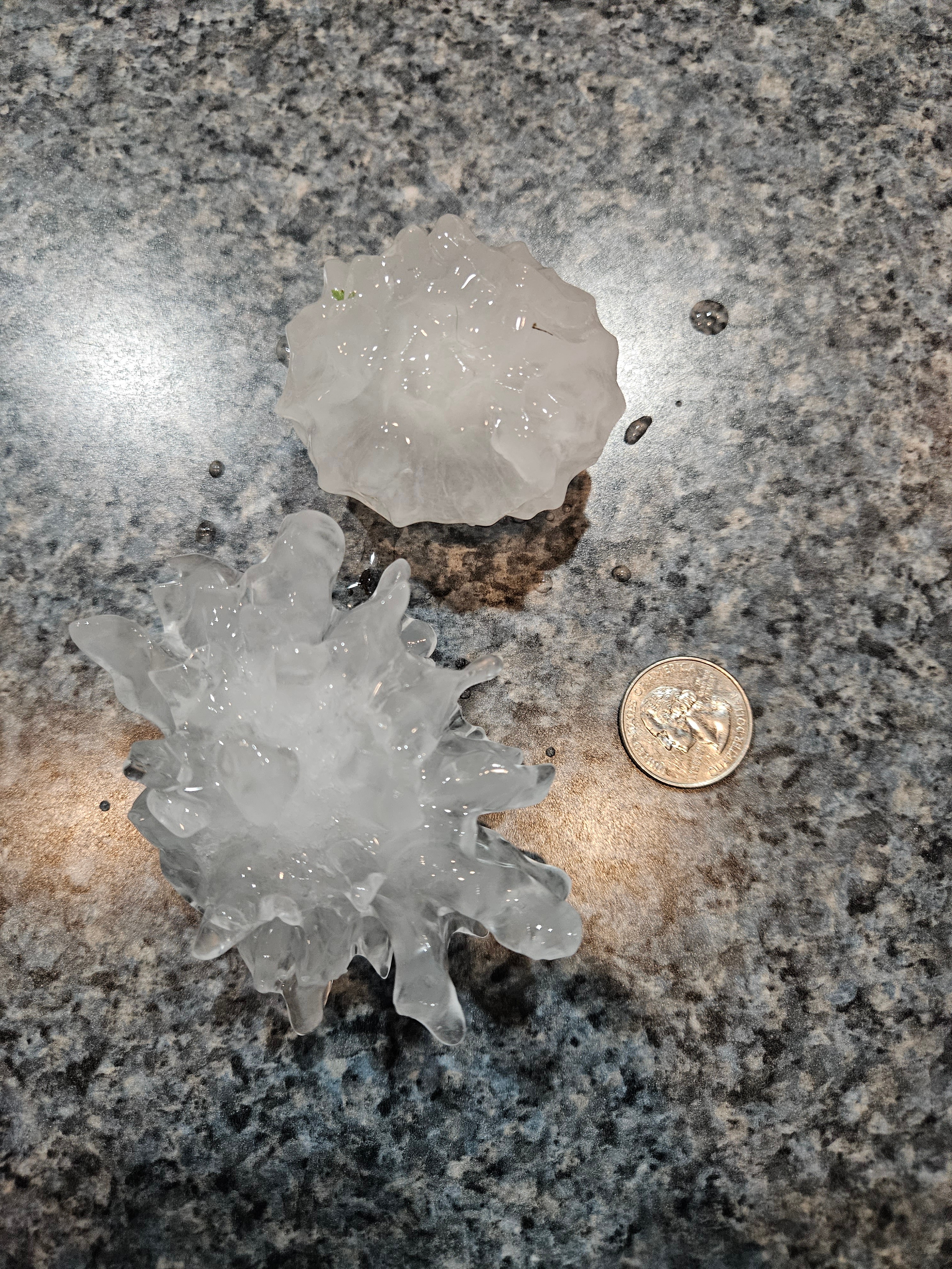 National Weather Service requests hail reports after Tuesday storms