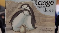 Students and authors sue Florida school district that banned a book about two male penguins