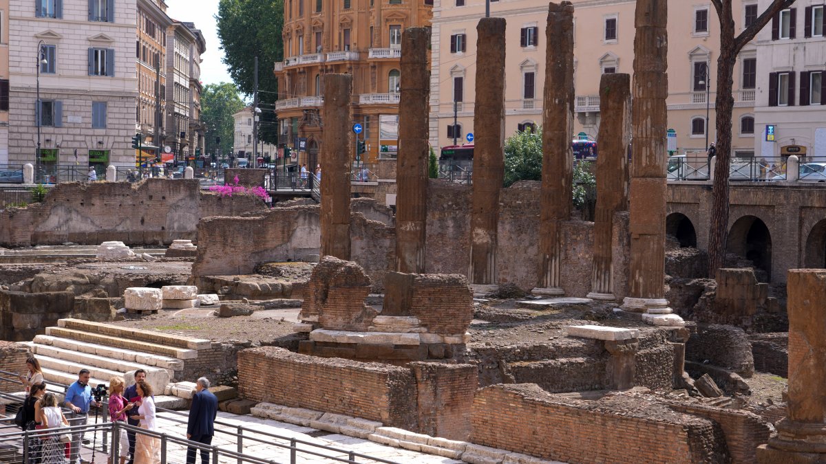 Roman complex at spot where Caesar was stabbed opens to tourists – NBC ...