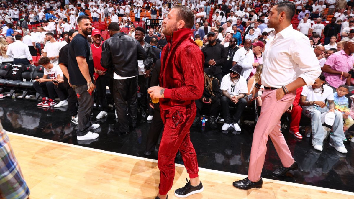 Conor McGregor accused of sexual assault at Miami Heat game – NBC Chicago