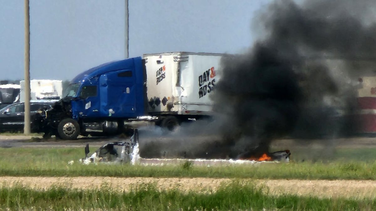 Canada highway crash: at least 15 people killed after truck collides with bus – NBC Chicago - Vimarsana News