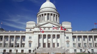 The Arkansas State Capitol in Little Rock, Arkansas.