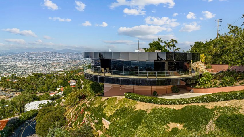 The rotating house in La Mesa near Mount Helix.