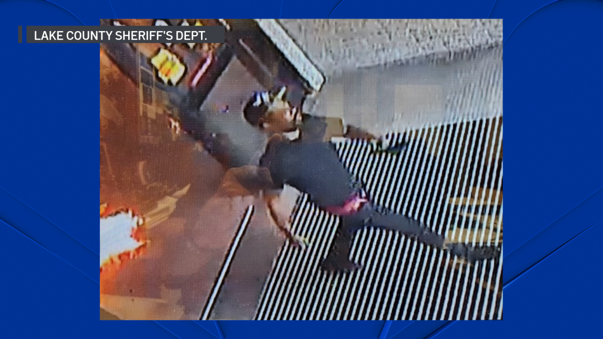 Man who set fire at Lake County, Indiana, jail sought, police say NBC