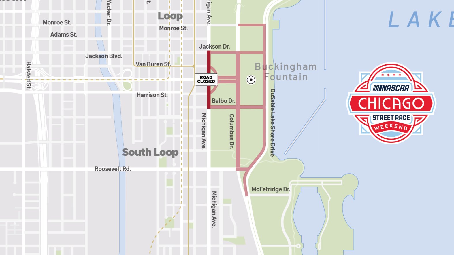 Nascar Chicago 2025 Map And History