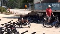 Wounded veterans prepare for bike tour thanks to modified bicycles