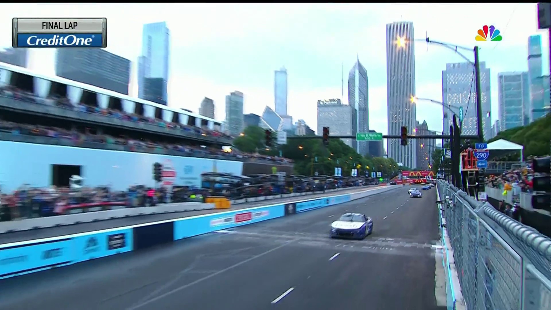 Watch all the crashes in the historic NASCAR Chicago Street Race