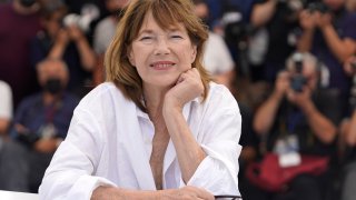 FILE – Jane Birkin poses for photographers at the photo call for the film ‘Jane By Charlotte’ at the 74th international film festival, Cannes, southern France, Thursday, July 8, 2021. France’s Culture Ministry and French media say singer and actress Jane Birkin has died at age 76. (AP Photo/Brynn Anderson, File)