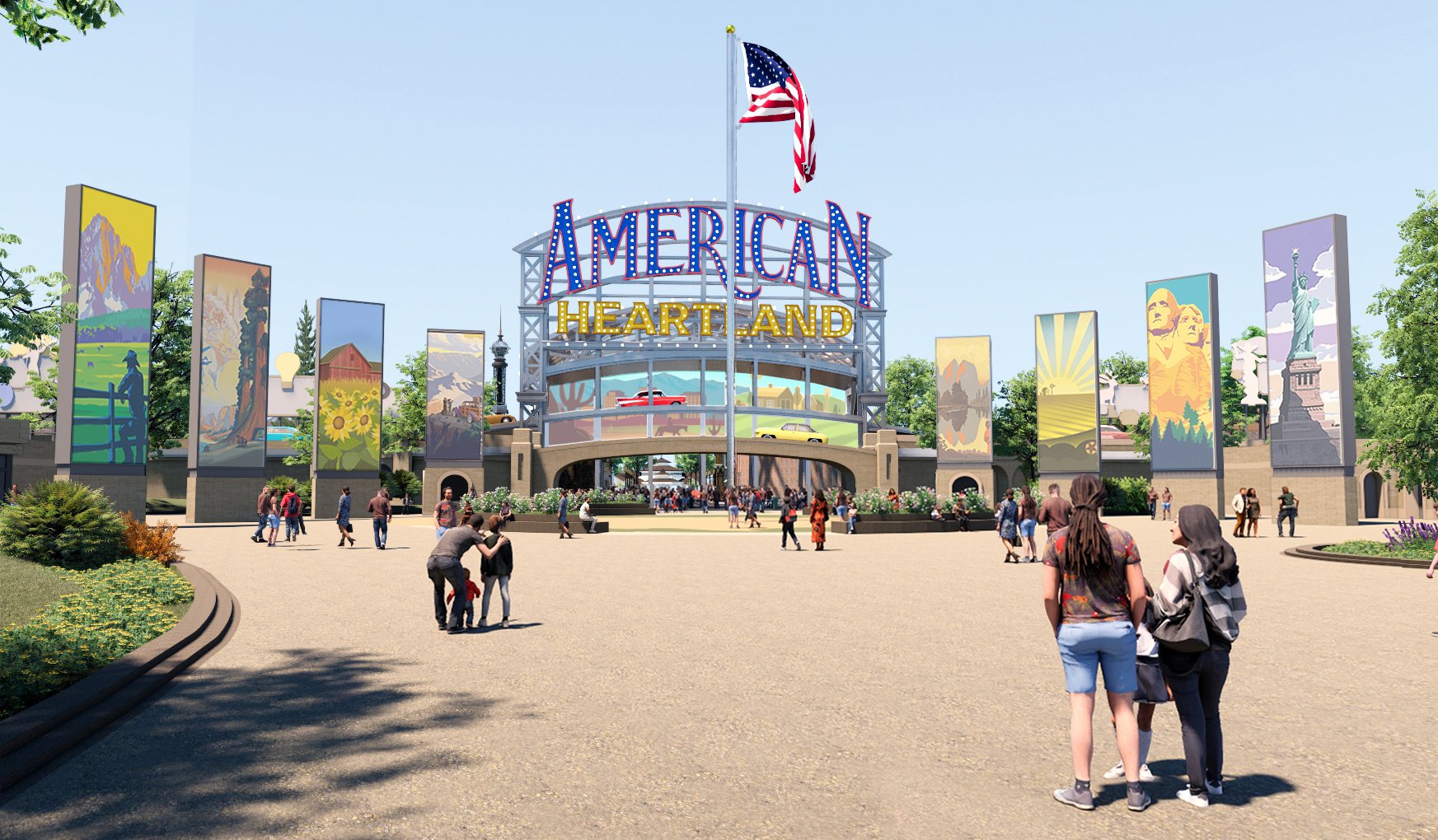 What the 'American Heartland' theme park in Oklahoma could look like – NBC Chicago - Vimarsana News