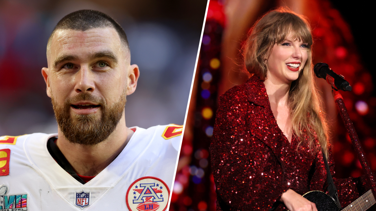 How Travis Kelce's attempt to give Taylor Swift his “number” was  intercepted – NBC Chicago