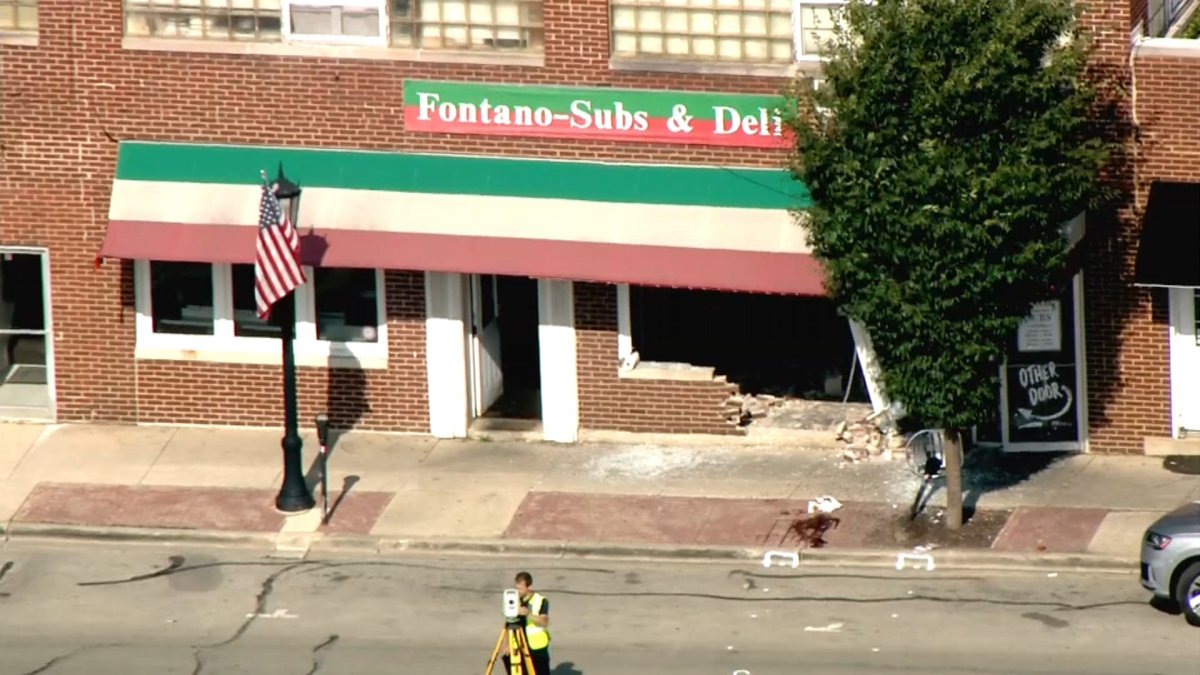 5 hurt when vehicle slams into Hinsdale restaurant NBC Chicago