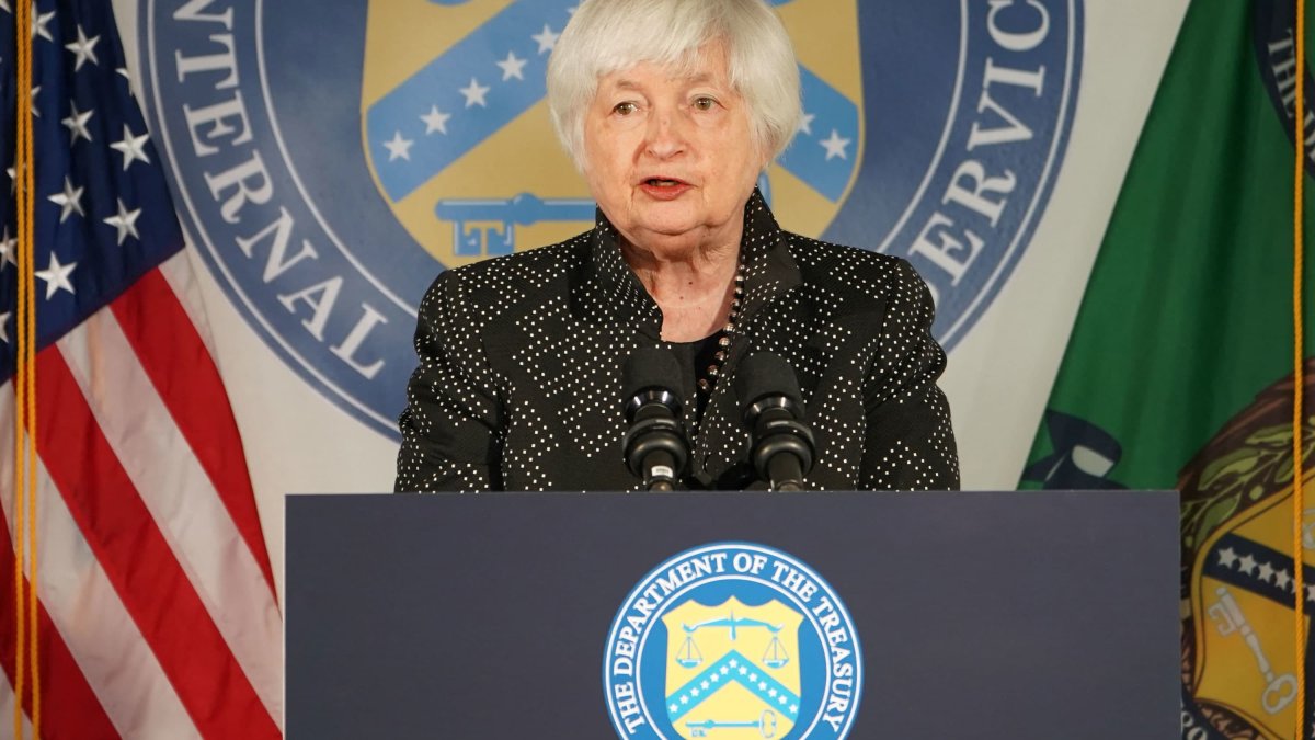 Yellen says the US economy is on track for stable growth thanks to Inflation Reduction Act boost Yellen says the US economy is on track for stable growth thanks to Inflation Reduction Act boost