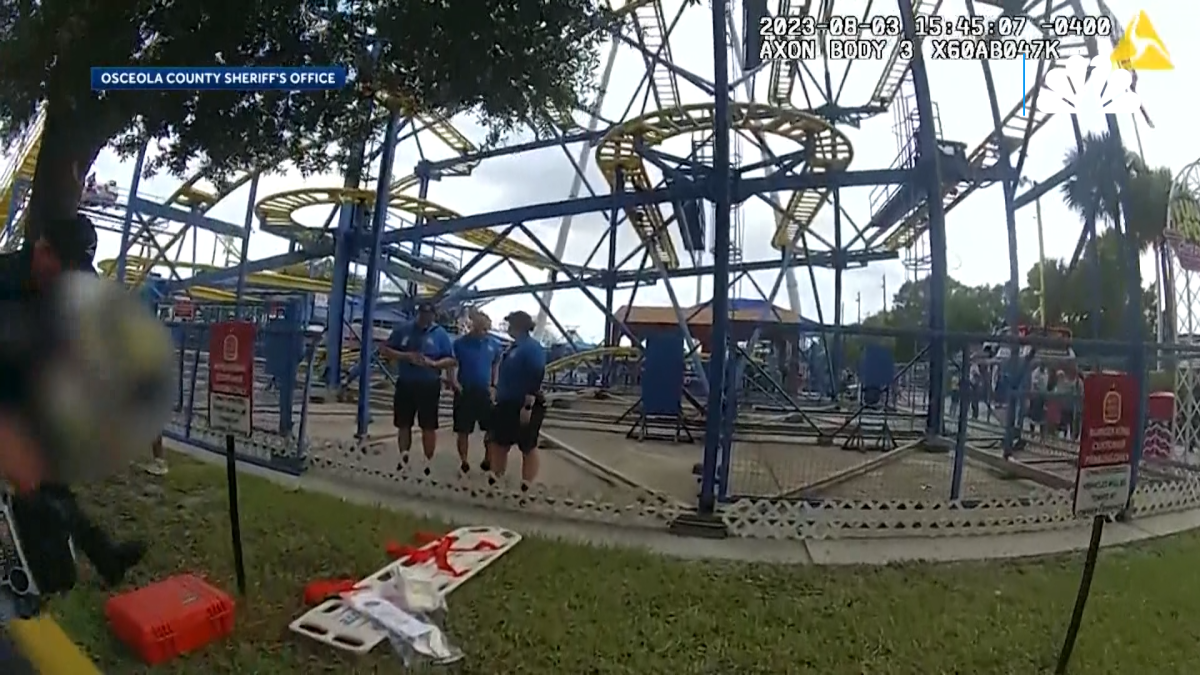 911 call reveals aftermath after 6-year-old boy falls off roller coaster in Florida – NBC Chicago - Vimarsana News