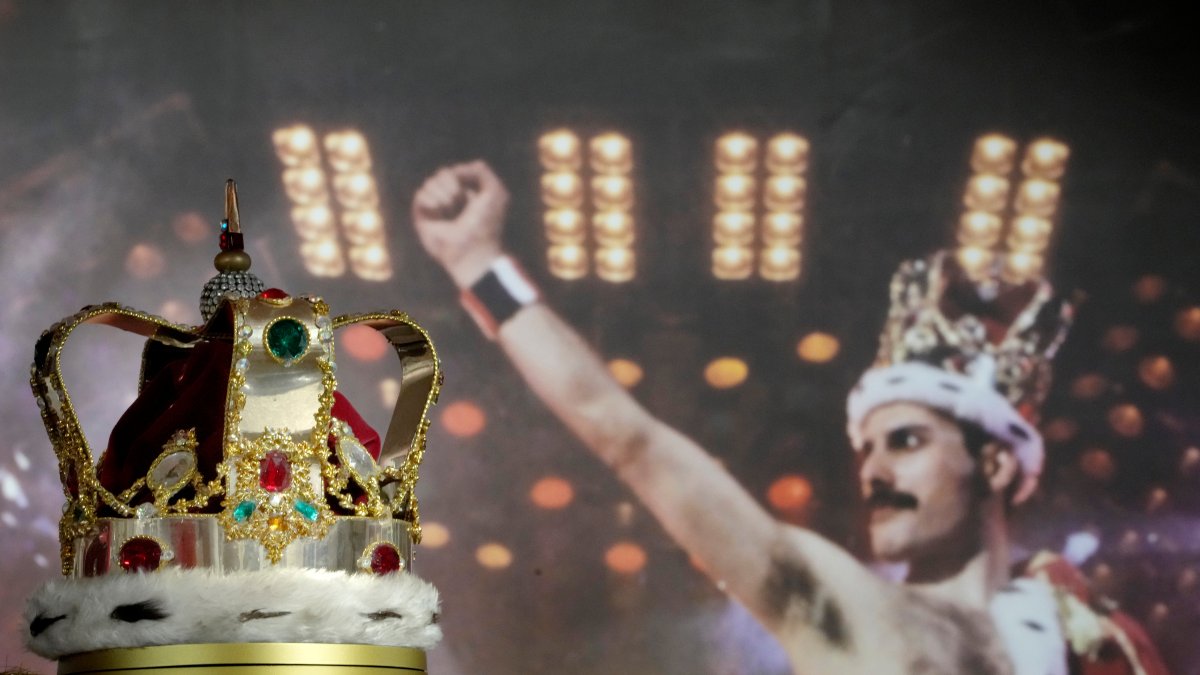 Freddie Mercury’s possessions on display ahead of Sotheby’s auction