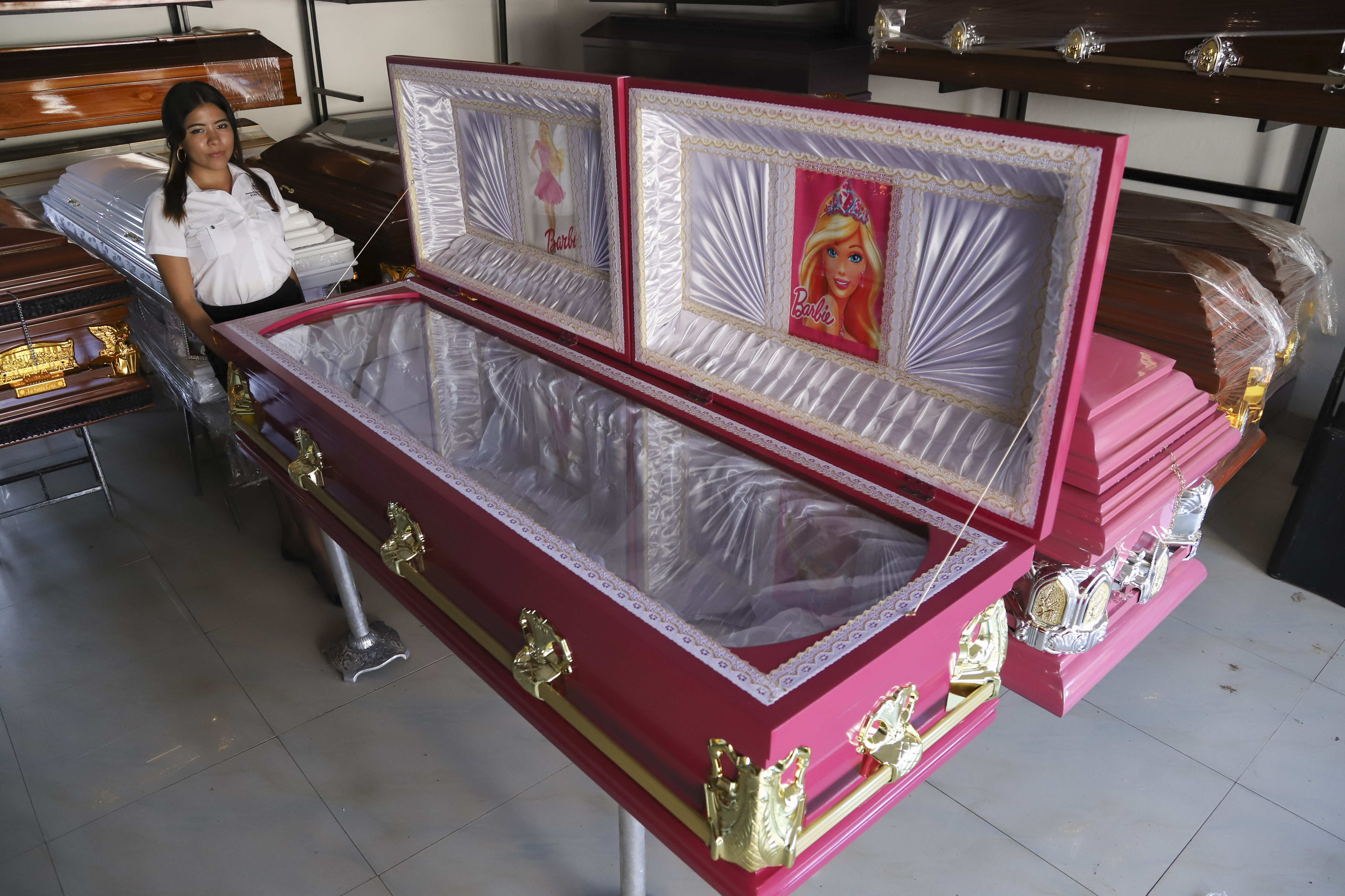 famous open casket funerals