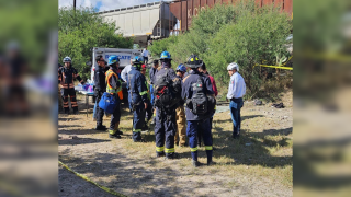 Photos of the scene showed the crumpled wreckage of the bus tossed to one side of the tracks.