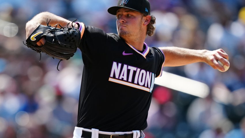 DENVER, CO – JULY 11:  Jake Eder #32 of the National League Team pitches during the 2021 Sirius XM Futures Game at Coors Field on Sunday, July 11, 2021 in Denver, Colorado. (Photo by Daniel Shirey/MLB Photos via Getty Images)