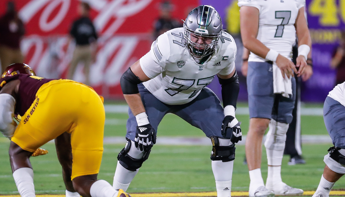 Strange trip: Veteran lineman earns invitation to Senior Bowl, hopes to  help Mocs earn playoff spot