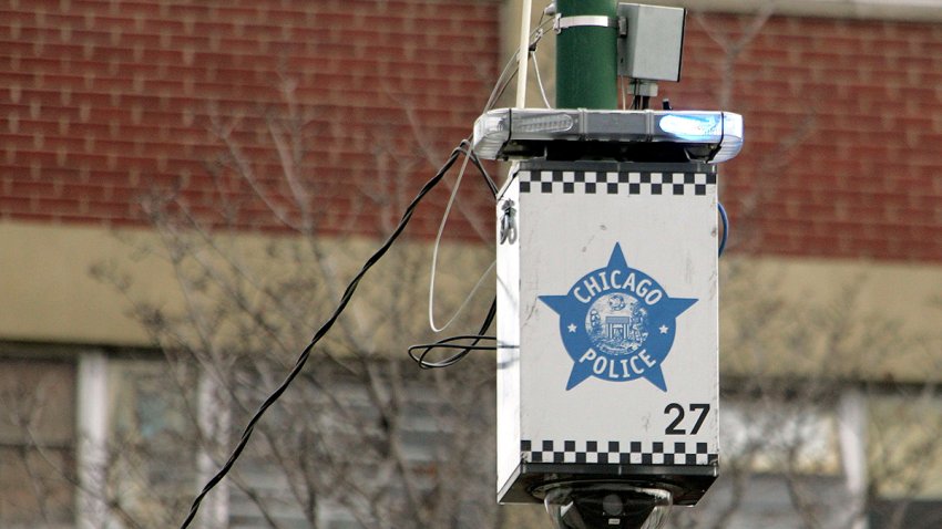 Foto de una cámara de vigilancia de la Policía de Chicago.