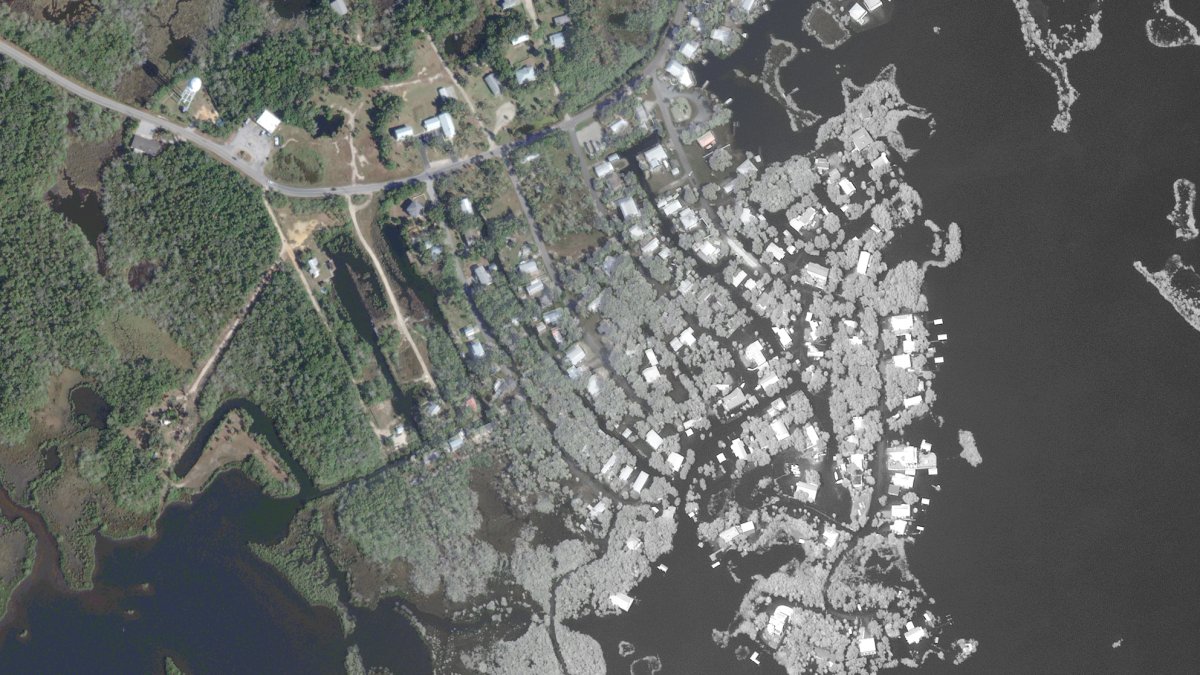 ‘Unprecedented' Hurricane Idalia aftermath seen in beforeandafter photos