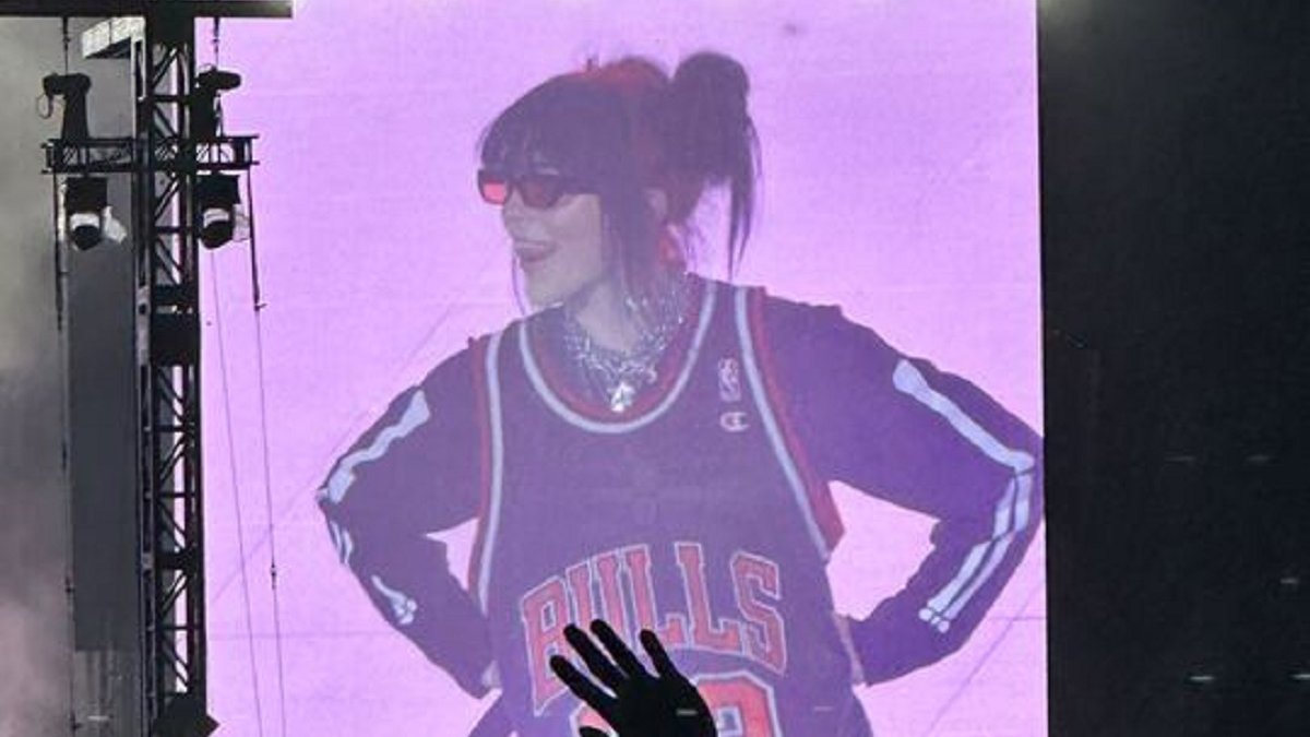 Unexpected introduction, Bulls jersey Billie Eilish has very Chicago