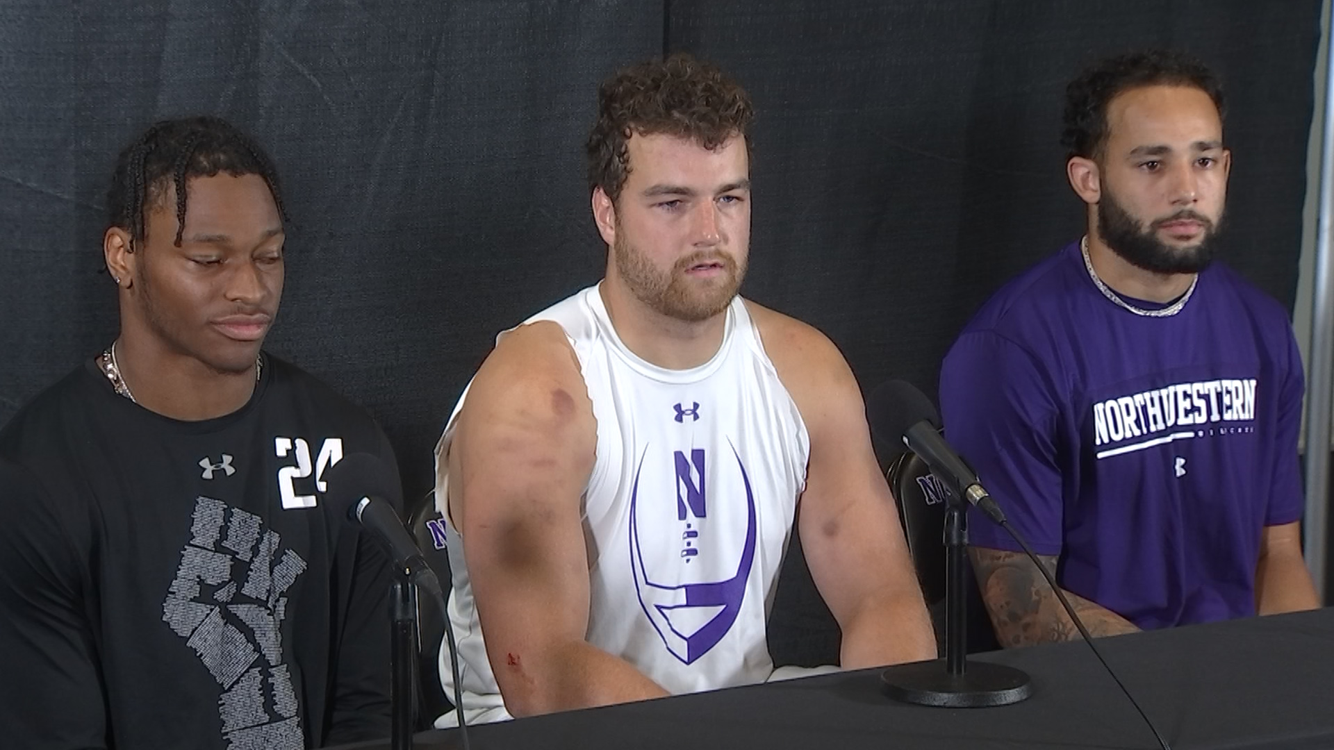 Watch: Northwestern Players Speak To Media For First Time Since Hazing ...