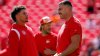 Patrick Mahomes ‘felt a little bit of pressure' for Travis Kelce to score with Taylor Swift watching