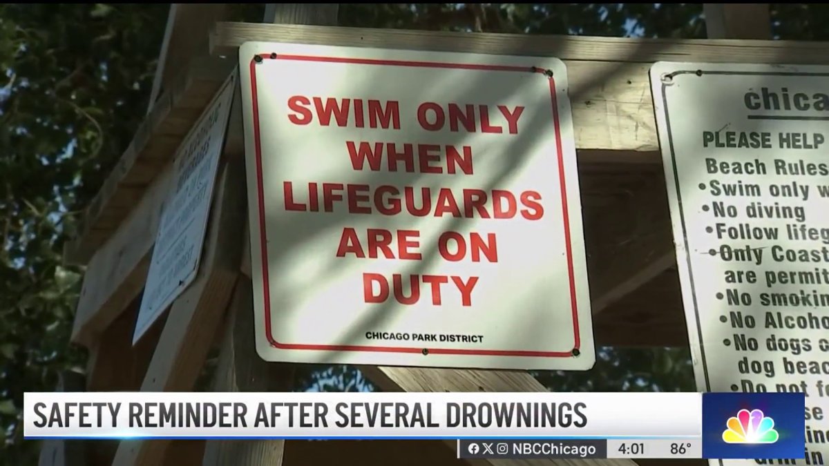 Water safety top of mind after several Lake Michigan drownings NBC