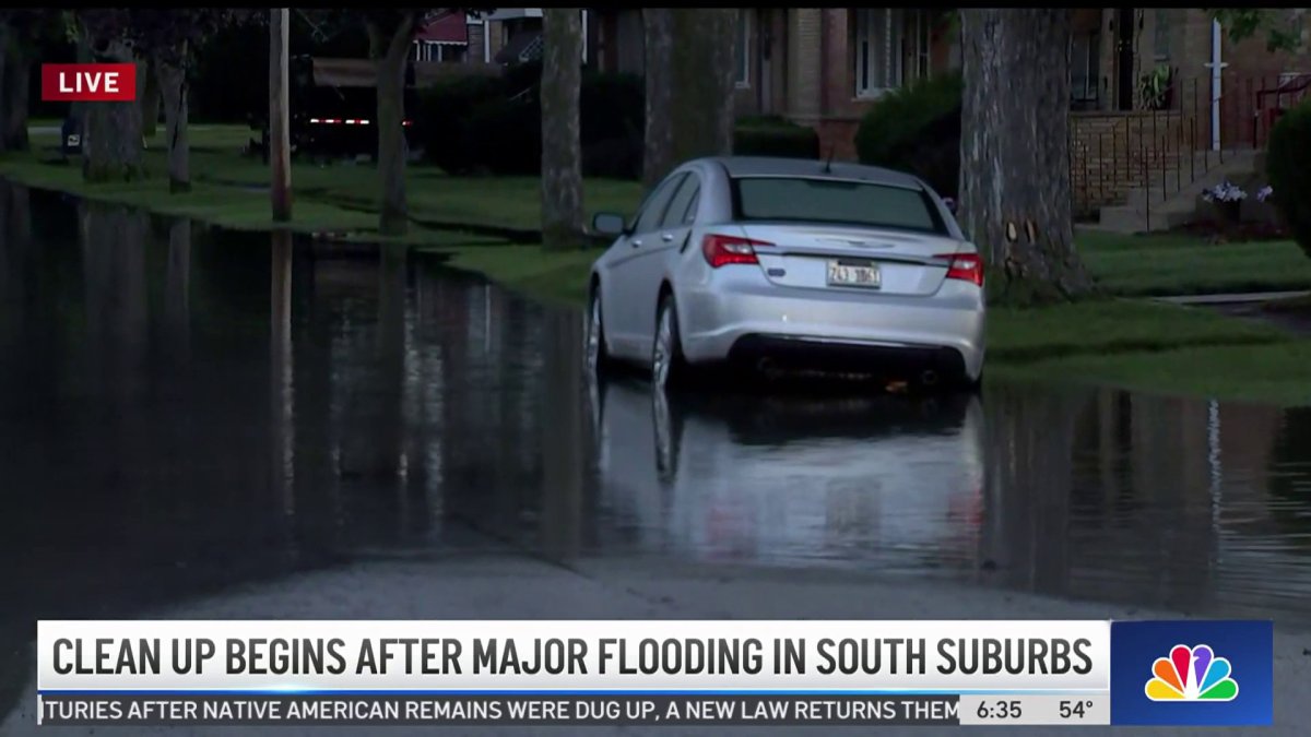 Flooding In Chicago Suburbs Following Heavy Rains Nbc Chicago 9887