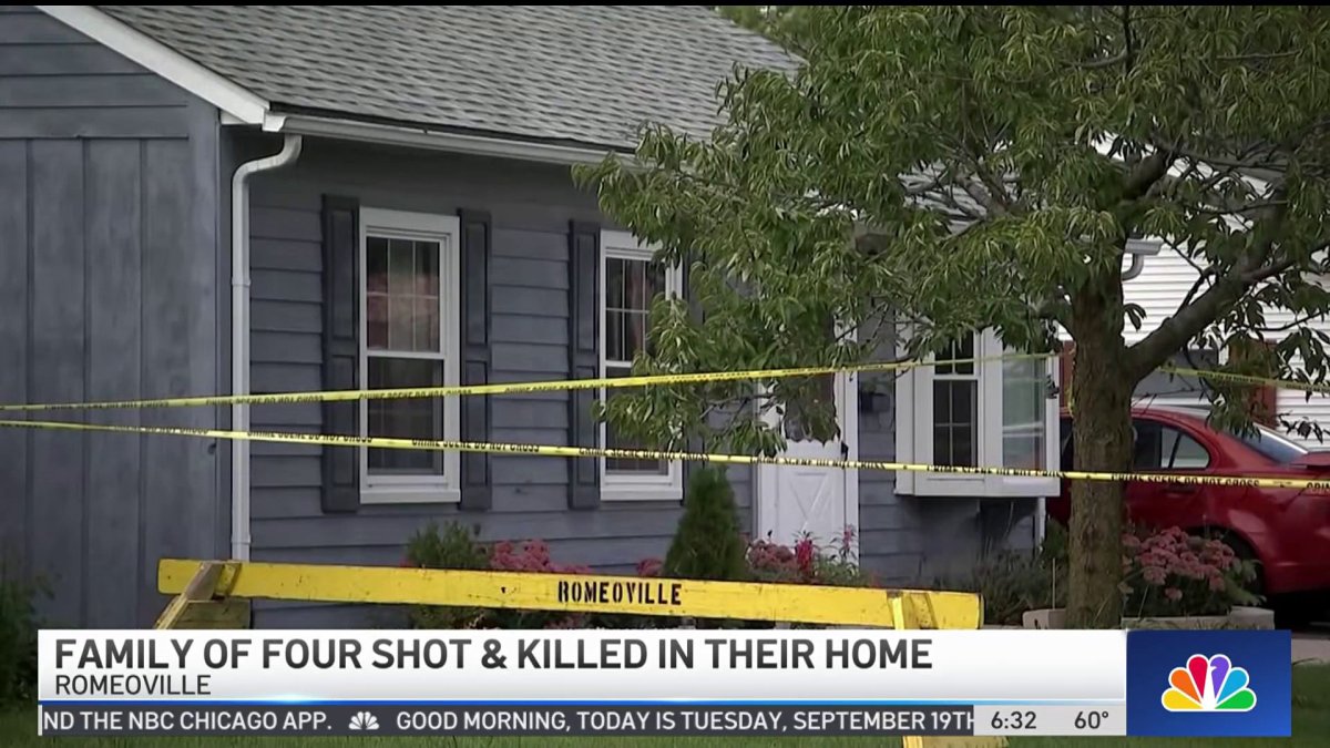 Romeoville police investigating after family of 4 found murdered NBC