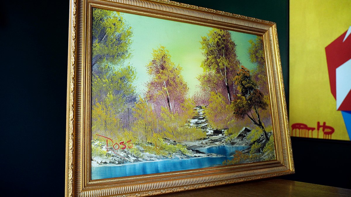 Bob Ross' first TV painting on sale for nearly $10 million – NBC Chicago - Vimarsana News