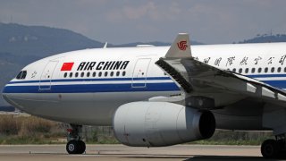 FILE - Air China jetliner