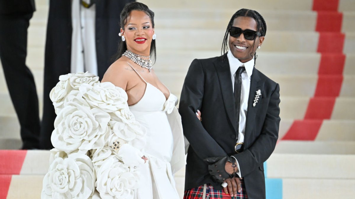 Rihanna and A$AP Rocky share first official photo of baby son Riot Rose ...