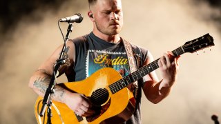 QUEBEC CITY, QUEBEC – JULY 09: Zach Bryan performs on day 4 of Festival d’été de Québec on July 09, 2023 in Quebec City, Quebec. (Photo by Barry Brecheisen/WireImage)