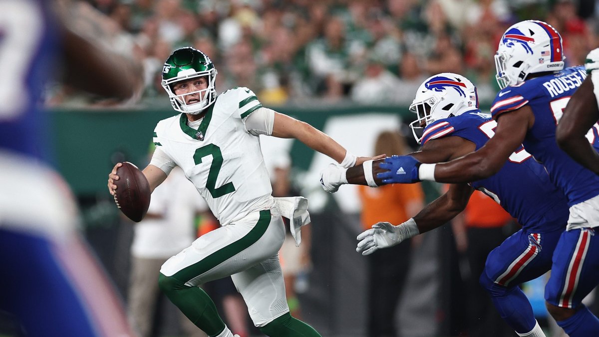 Jets rally to shock Bills in overtime without Rodgers – NBC Chicago