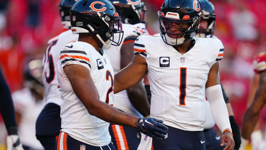 Chicago Bears Name Captains: Justin Fields, D.J. Moore, Eddie