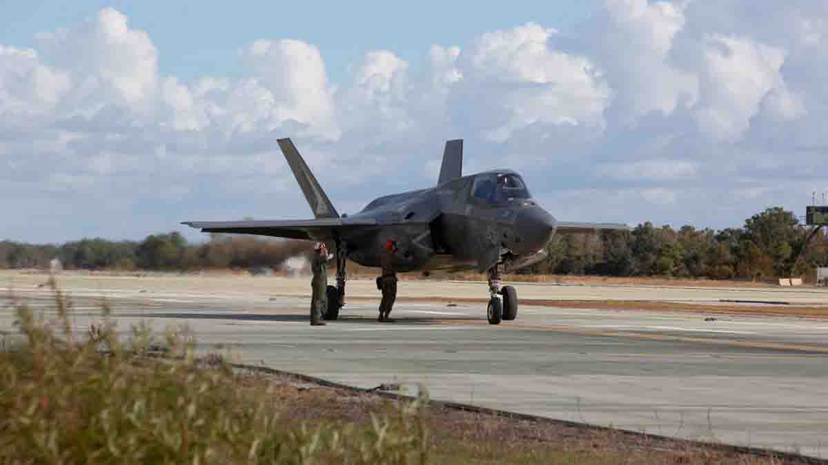 Debris found in search for F-35 fighter jet that went missing after pilot ejected during ‘mishap'