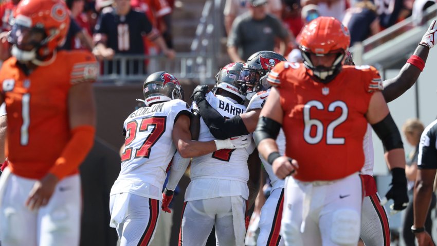 Bears' Matt Eberflus reveals why Jaquan Brisker left game – NBC Sports  Chicago