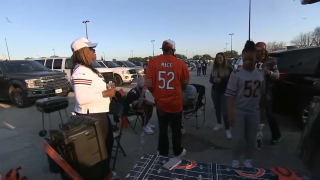 Chicago Bears fans celebrate first home game with tailgates across city –  NBC Chicago