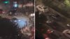 Video captures chaotic scene as cars drift in Chicago's West Loop