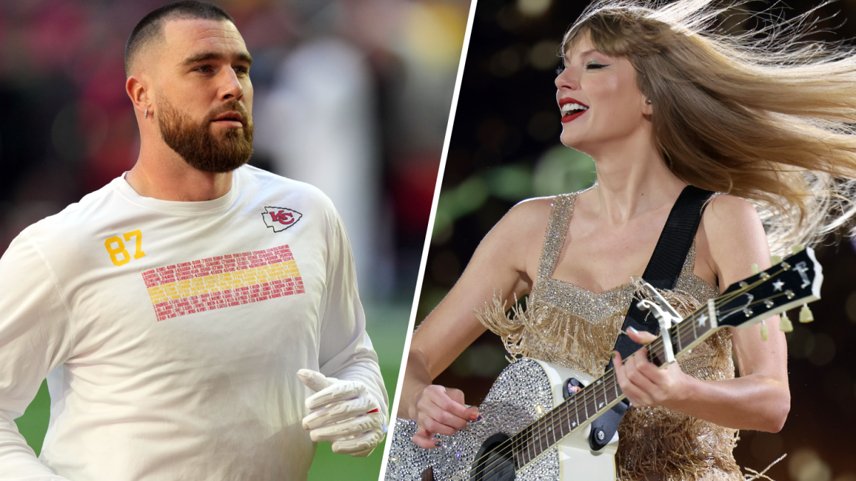 Couple's 2020 Taylor Swift-Travis Kelce Halloween costumes break internet  for predicting romance