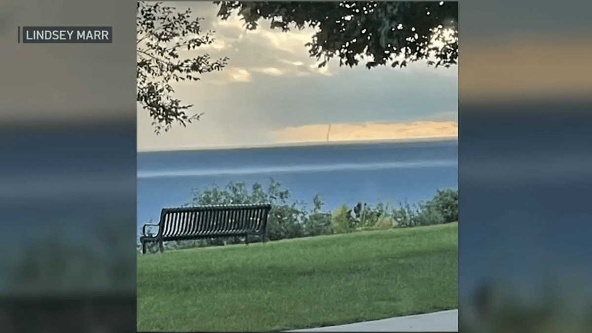 预测员警告：周三可能在密歇根湖出现水龙卷