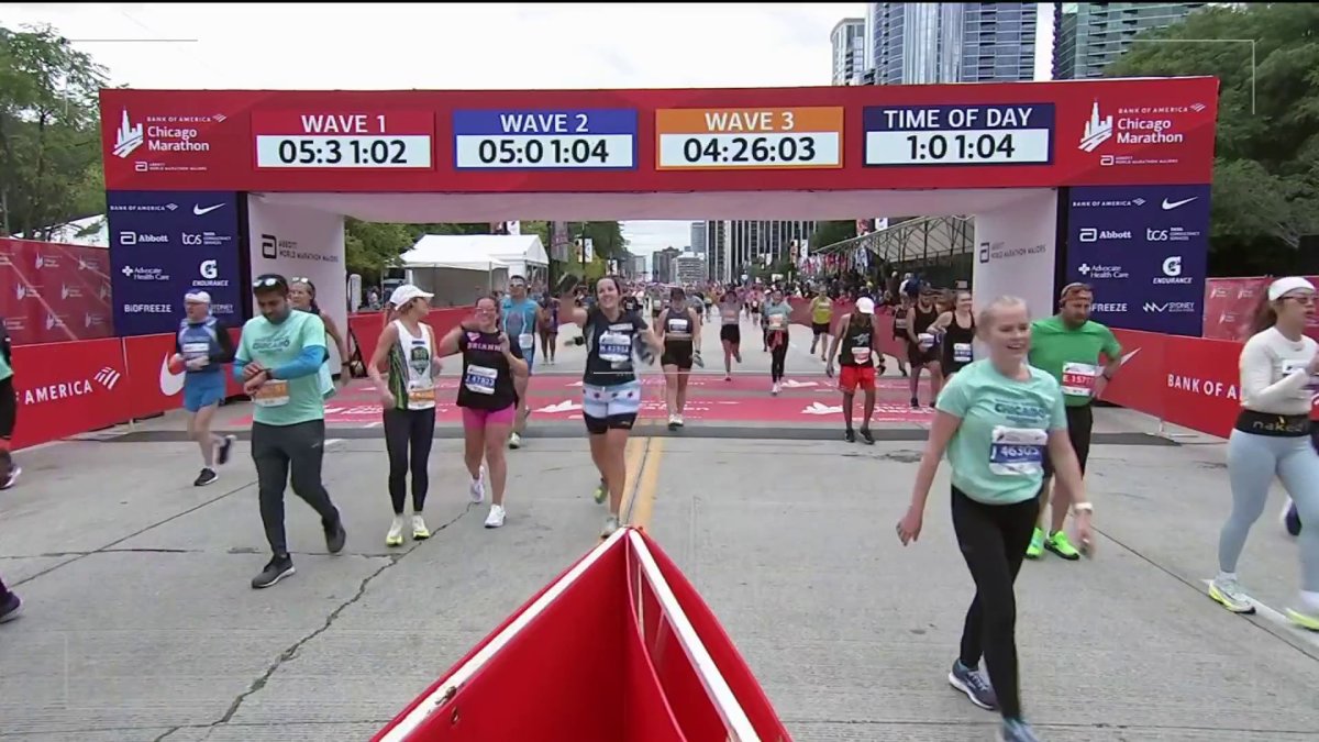 Chicago Marathon Finish Line 12 p.m.100 p.m. NBC Chicago