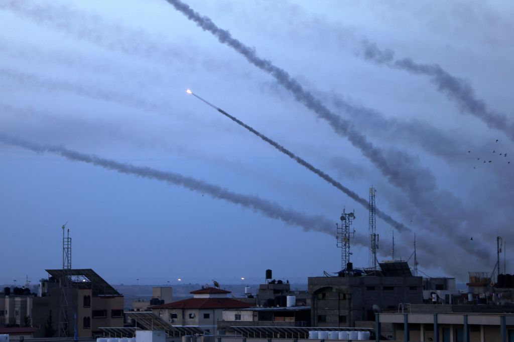 Israeli Military Says It Is Striking Targets In The Gaza Strip As Air ...